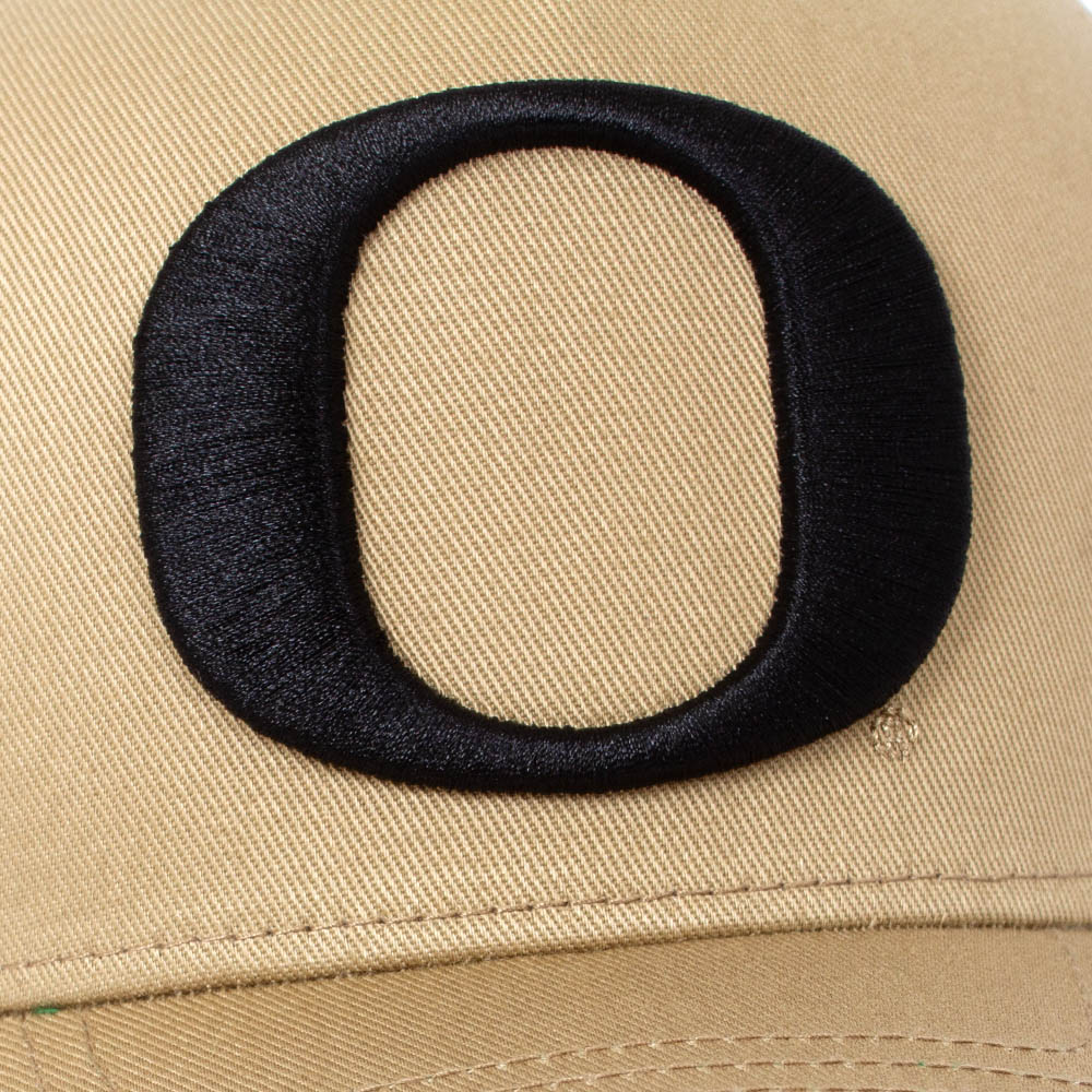 Classic Oregon O, Nike, Brown, Curved Bill, Accessories, Unisex, Mesh, Twill, Five Panel, Adjustable, Hat, 882942